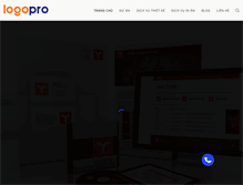 Tablet Screenshot of logopro.vn